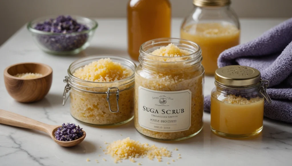 gommage maison sucre