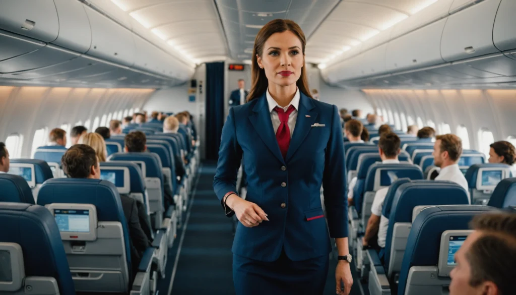 hotesse de l'air avantages et inconvénients